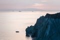 Volcanic island Hormuz in Iran, hormozgan province