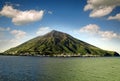 Volcanic island Stromboli