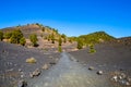 Volcanic landscape along Ruta de los Volcanes, Cumbre Vieja, Island La Palma, Canary Islands, Spain, Europe