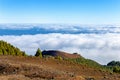 Volcanic landscape along Ruta de los Volcanes, Cumbre Vieja, Island La Palma, Canary Islands, Spain, Europe