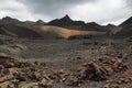 Volcanic landscape around Volcano Sierra Negra