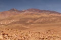Volcanic landscape on Atacama desert, Chile