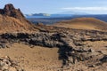 Volcanic Landscape - Bartolome - Galapagos Islands Royalty Free Stock Photo