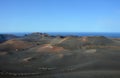 Lunar-like landscape of volcanic remains