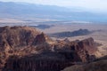 Scenic aerial view in Eilat Mountains. Royalty Free Stock Photo