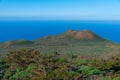 Volcanic landscape of El hierro island, Canary Islands, Spain