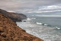 Volcanic landscape of Fuerteventura, Canary Islands, Spain