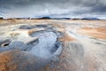 Volcanic landscape, Hverir - Namafjall - Iceland