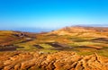 Volcanic landscape, Island Lanzarote, Canary Islands, Spain, Europe Royalty Free Stock Photo