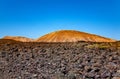 Volcanic landscape, Island Lanzarote, Canary Islands, Spain, Europe Royalty Free Stock Photo