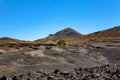 Volcanic landscape, Island Lanzarote, Canary Islands, Spain, Europe Royalty Free Stock Photo