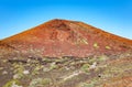 Volcanic landscape, Island Lanzarote, Canary Islands, Spain, Europe Royalty Free Stock Photo