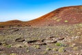 Volcanic landscape, Island Lanzarote, Canary Islands, Spain, Europe Royalty Free Stock Photo