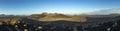 Volcanic landscape in Lanzarote, Timanfaya national park Royalty Free Stock Photo