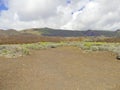 Volcanic landscape near Orchilla lighthouse, El Hierro island. Spain