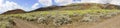 Volcanic landscape near Orchilla lighthouse, El Hierro island. Spain