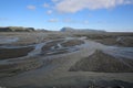 Volcanic Landscape in South Central Iceland