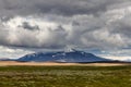 Volcanic landscape - stone and ash wasteland Royalty Free Stock Photo