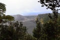 Volcanic Landscape in Volcanoes National Park on Big Island, Hawaii Royalty Free Stock Photo