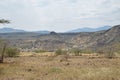 Volcanic landscapes at Lake Magadi, Kenya