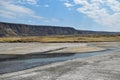 Volcanic landscapes at Lake Magadi, Kenya