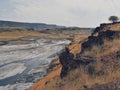 Volcanic landscapes of Lake Magadi