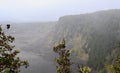 Volcanic Lava Landscape in Volcanoes National Park, Big Island, Hawaii Royalty Free Stock Photo