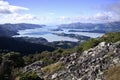 Volcanic Lava on the rim of the Lyttelton Harbour Volcano