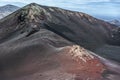 volcanic mountains del fuego in lanzarote, spain