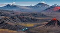 Volcanic mountains of Landmannalaugar in Fjallabak Nature Reserve. Iceland Royalty Free Stock Photo