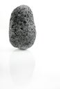 Volcanic Pumice, black and white textured stone