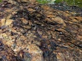 Volcanic rock formation in the North Cascades Royalty Free Stock Photo