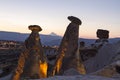 Fairy Chimneys, Cappadocia, Turkey Royalty Free Stock Photo