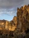 Rocky canyon cliffs