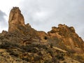 Rocky canyon cliffs