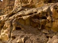 Rocky canyon cliffs