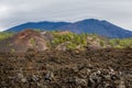 Volcanic Rock Landscape Overlooking Mount Teide