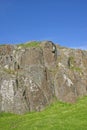 Volcanic rock outcrop