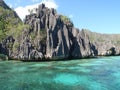 Volcanic rocks in Coron Island