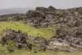 Volcanic rocks in Turkey near Dogubayazit.