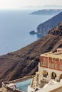 Romantic view of volcanic Santorini, Greece