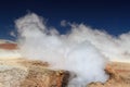 Volcanic steam hole at Sol de Manana