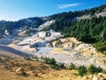 Volcanic sulfur springs area in Lassen national park