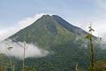 Volcano Arenal in Costa Rica Royalty Free Stock Photo