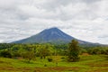 Volcano Arenal, Costa Rica Royalty Free Stock Photo