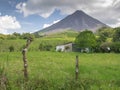Volcano Arenal in Costa Rica Royalty Free Stock Photo