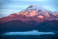 Volcano Cayambe in Ecuador Royalty Free Stock Photo