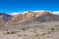 Volcano Chachani 6000 m summit in Peru desert high mountains of Altiplano