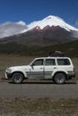 Volcano Cotopaxi (5897 m) Royalty Free Stock Photo
