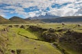 Volcano in Cotopaxi National Park, Ecuador Royalty Free Stock Photo